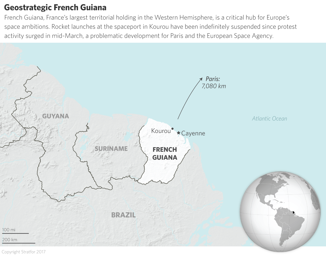 French Guiana Map