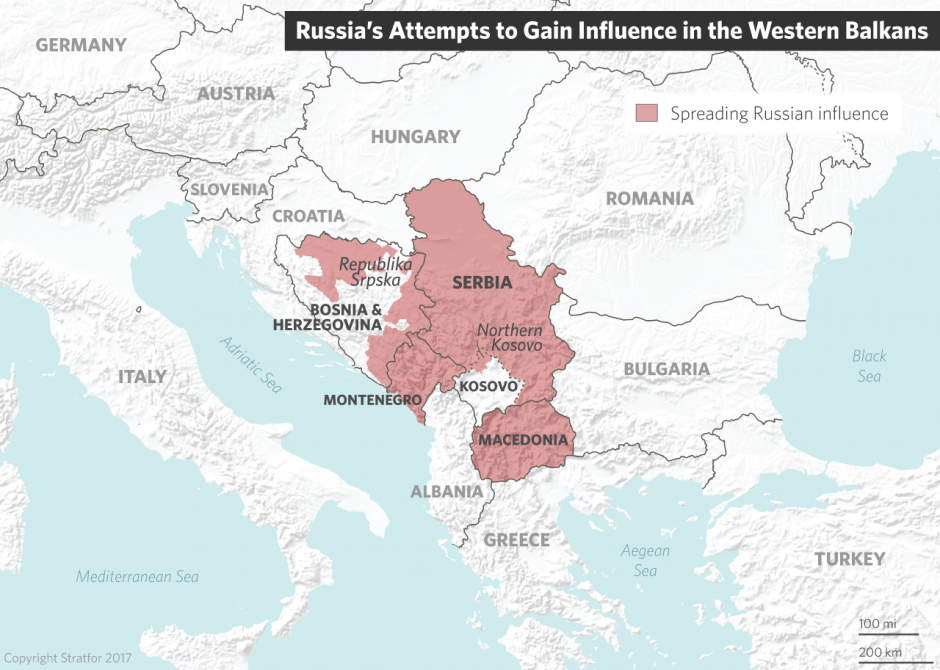 Russia's Attempts to Gain Influence in the Western Balkans