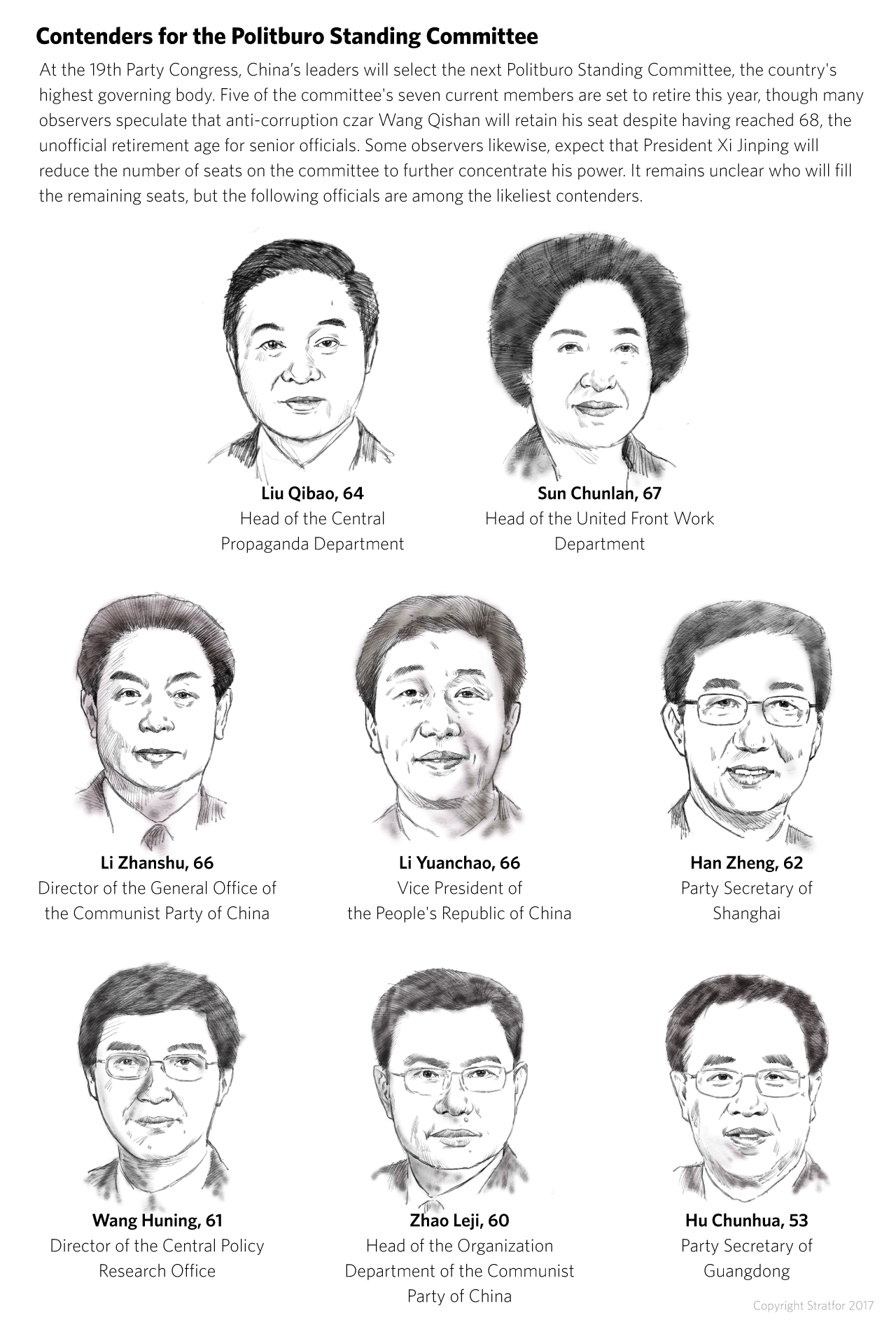 And as the party prepares to decide the composition of its Standing Committee, the results of the intense negotiations taking place behind the scenes will signal the extent to which Xi is able to exert his will.