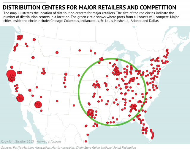 U.S. Retail Distribution Centers