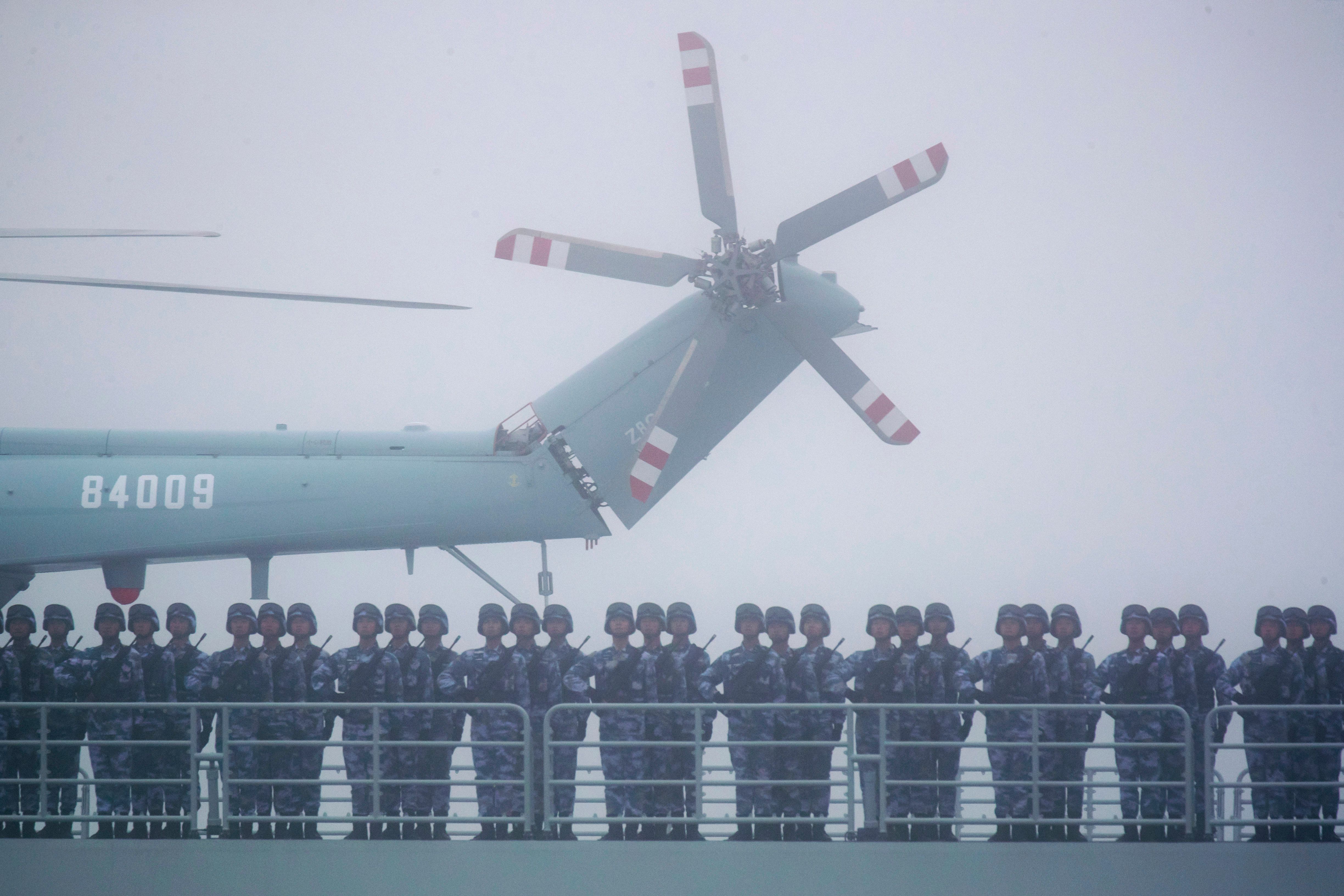 The Type 071 amphibious transport dock is the largest class of landing ship in the PLAN.