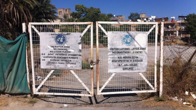 Cypriot U.N. Buffer Zone