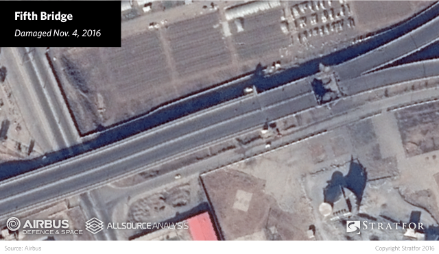 The bombings on the Alshohada, Fourth and Fifth bridges, which took place on Nov. 4 and Nov. 22, targeted the parts of the bridges on land rather than their main spans suspended over the water.