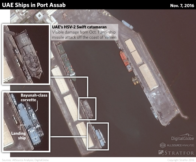 Emirati Ships in Eritrea Port