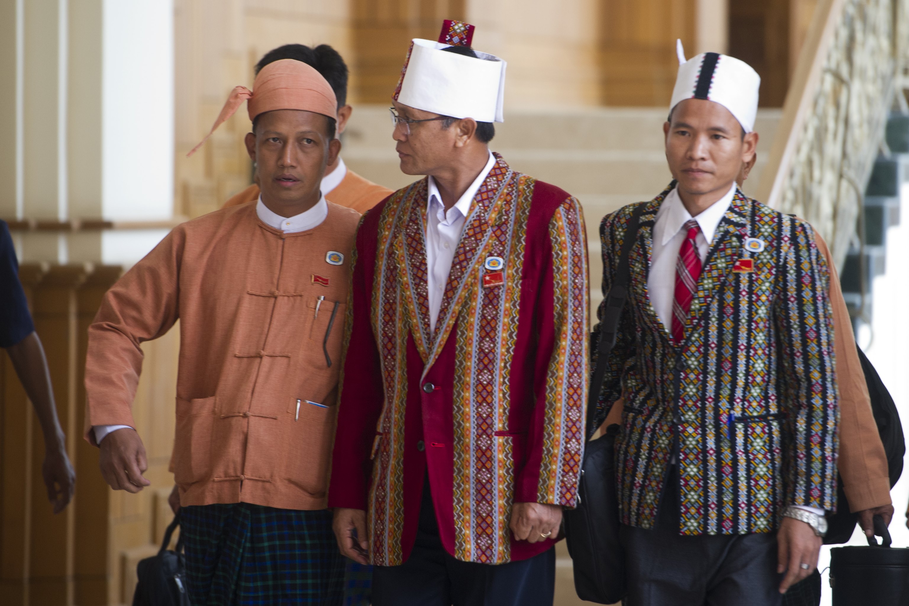 Myanmar officially recognizes 135 ethnic groups under the umbrella of eight 