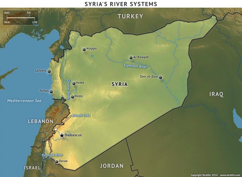 The rivers of Syria