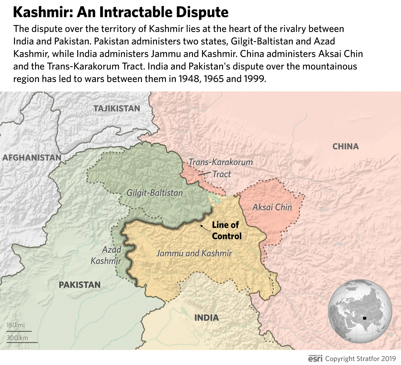 Map of Kashmir