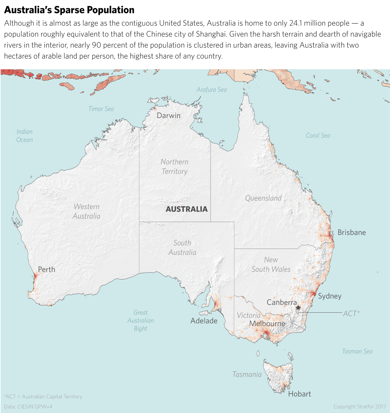 Australia's Sparse Population