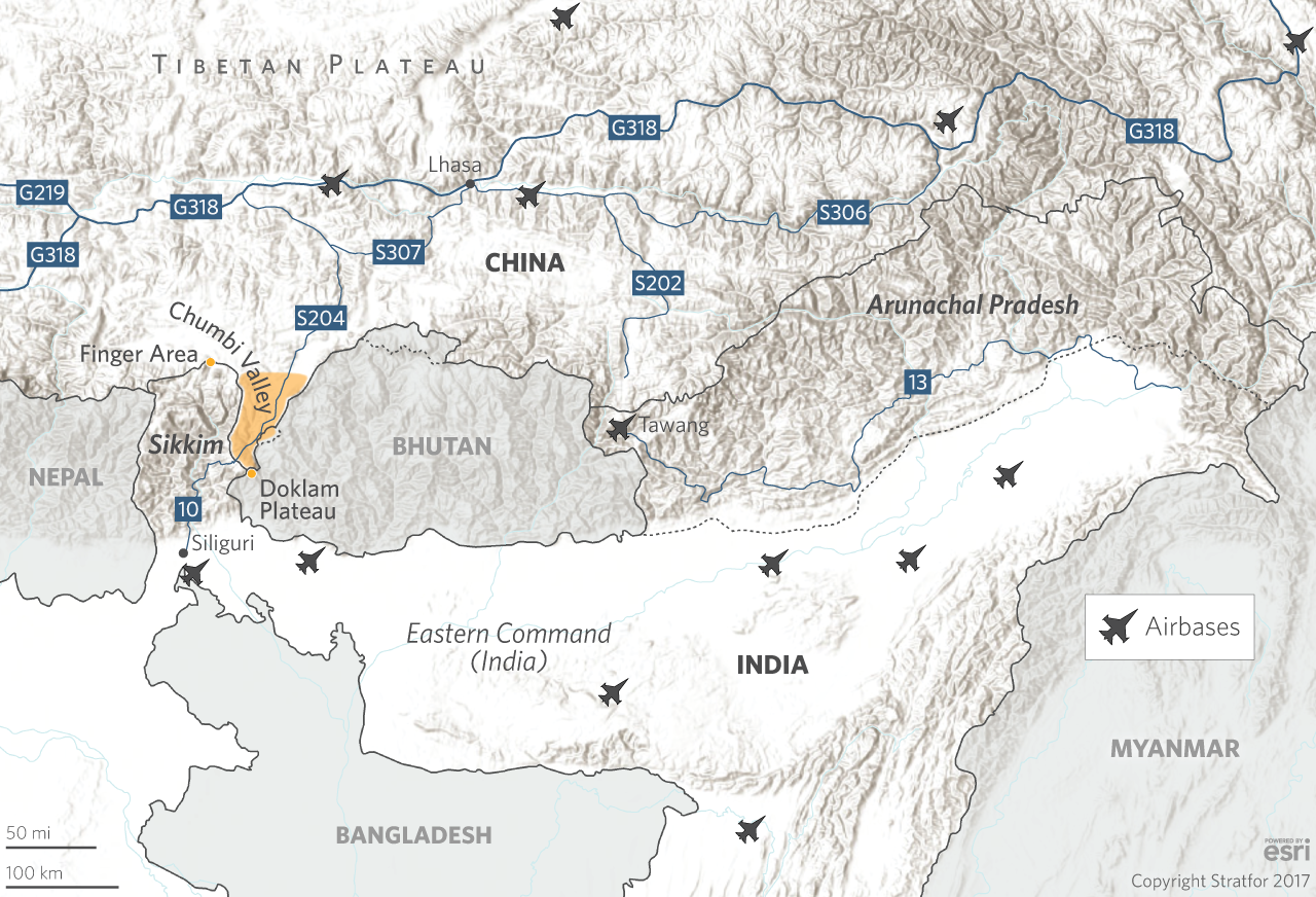 Arunachal Pradesh, Sikkim and Doklam