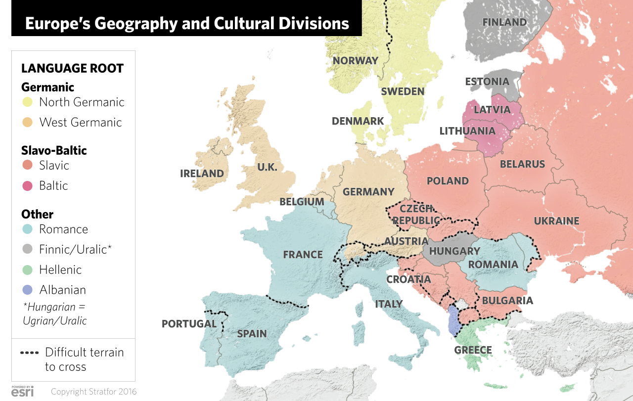 Europe's Geopolitical Divides