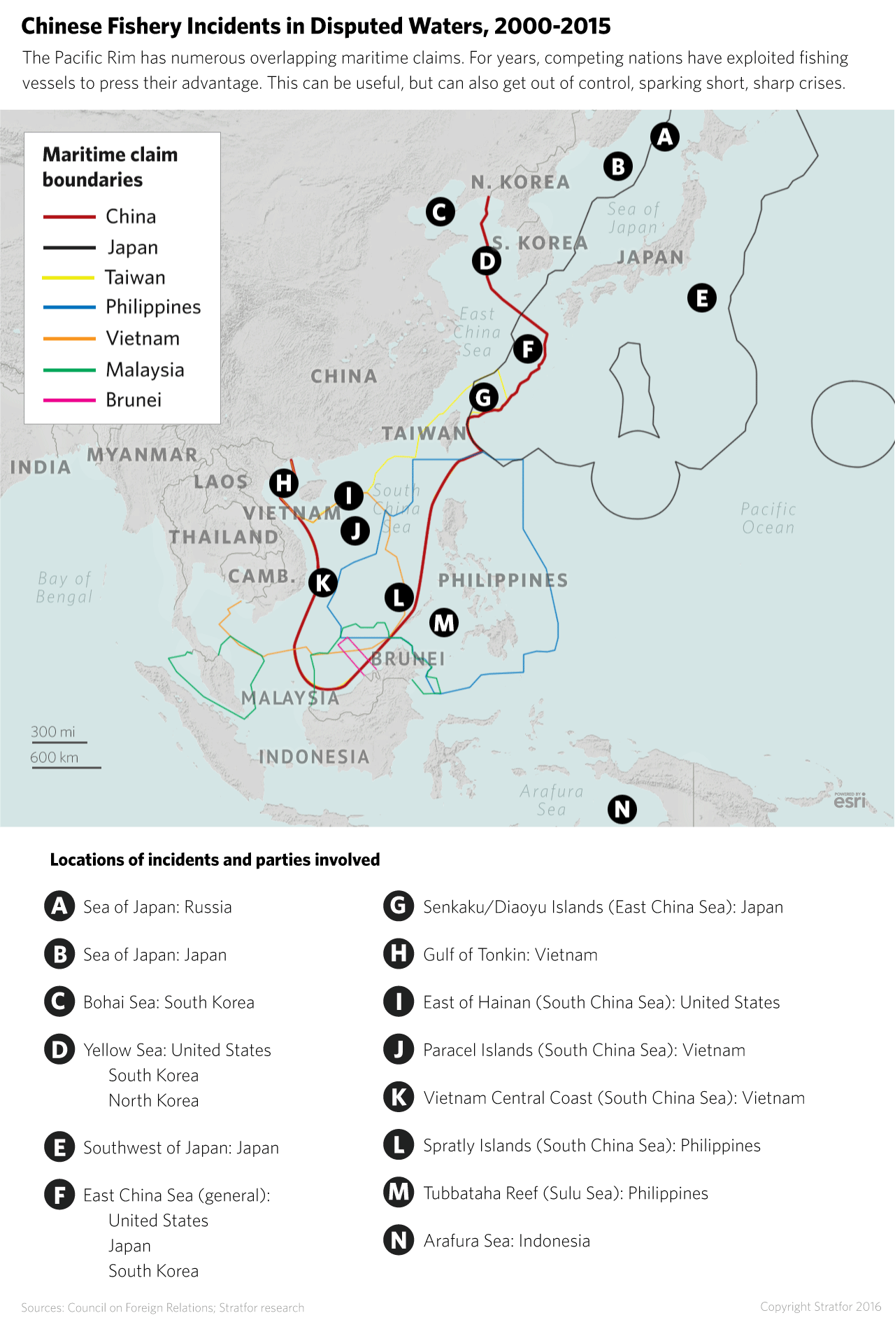 Maritime security and naval forces are growing in size, assertions of national sovereignty are becoming more concrete, and keeping track of fishing vessels in the South China Sea is a daunting task.