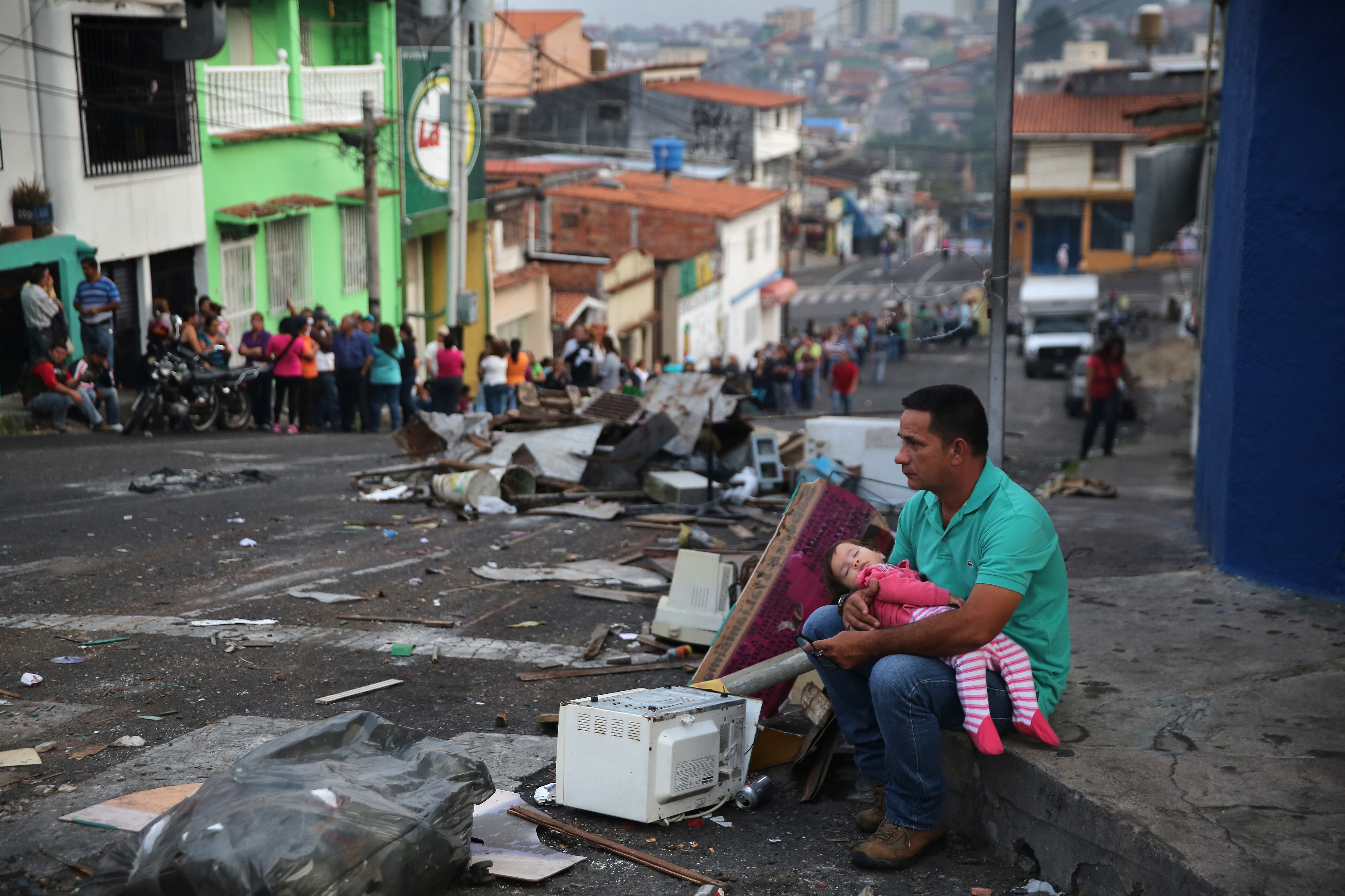 A shortage of products like flour, milk and sugar has made life increasingly difficult for residents of Tachira and has spurred anti-government protests there. 