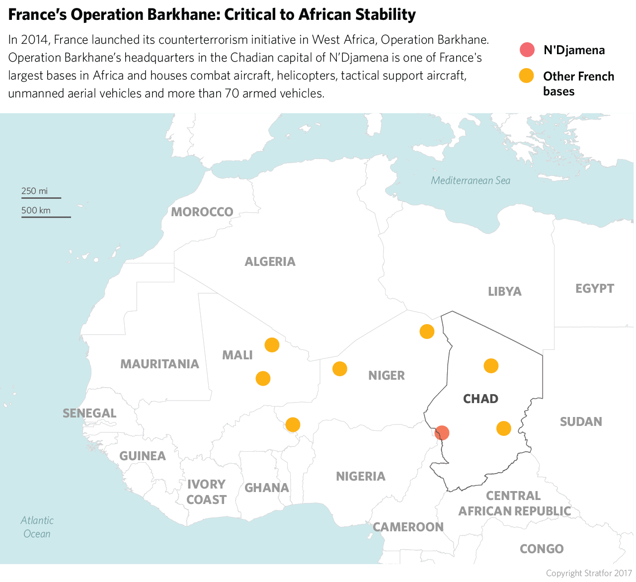 Operation Barkhane Map