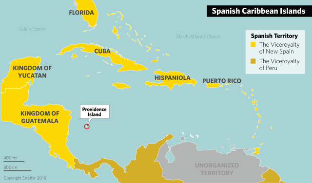 Spanish Colonies in the Caribbean