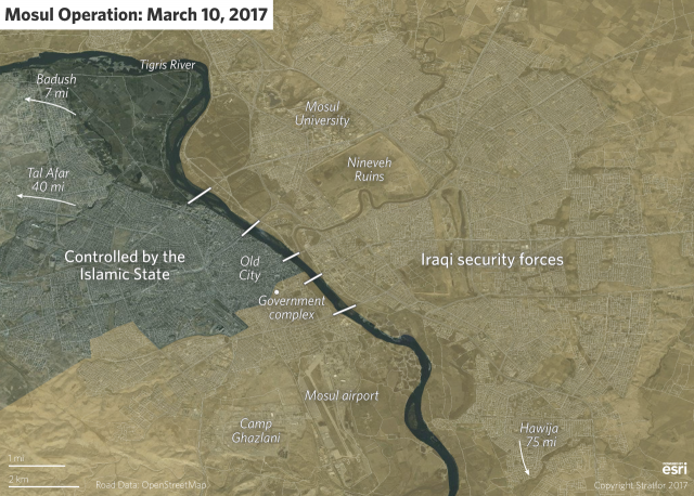 Mosul Operations March 10