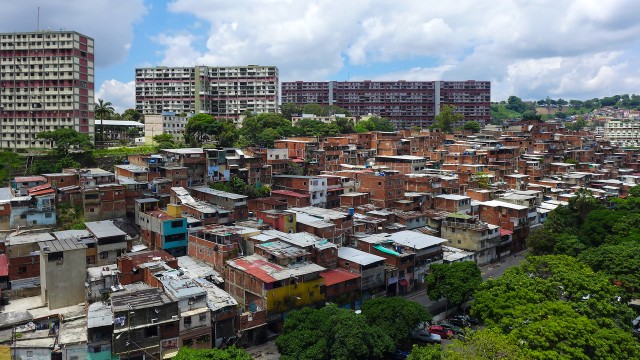The superblocks of Barrio 23 de Enero. 