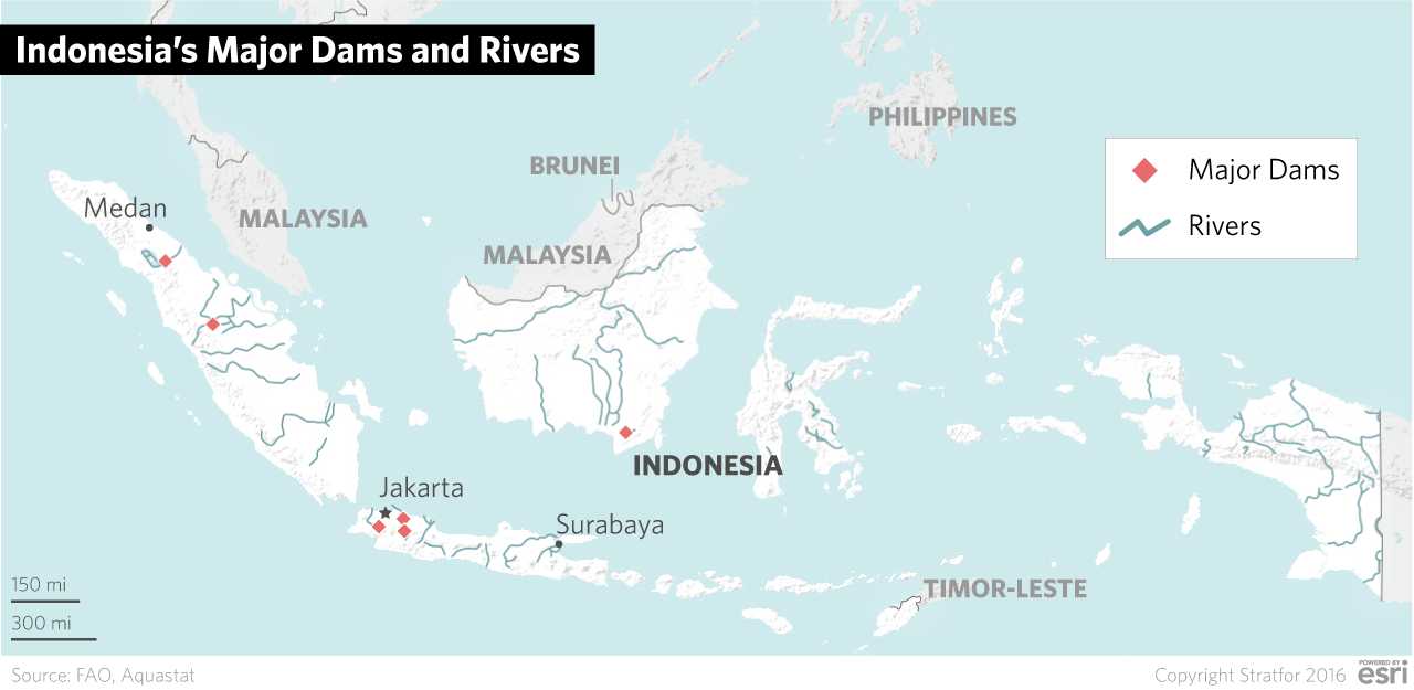 Indonesia Rivers and Dams