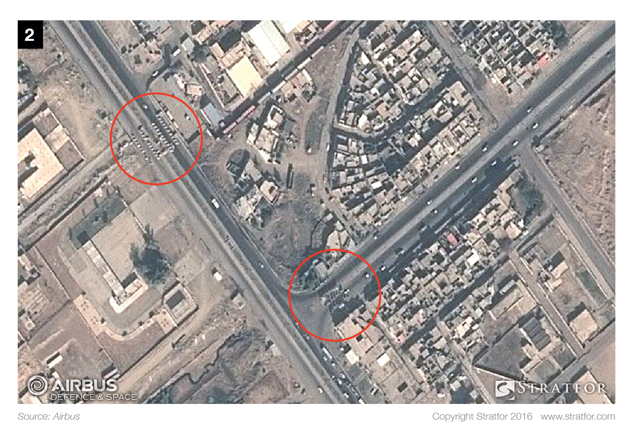 By destroying the buildings, the jihadists are likely trying to transform the edge of Mosul's fortified city center into a wall from which they can target approaching adversaries.