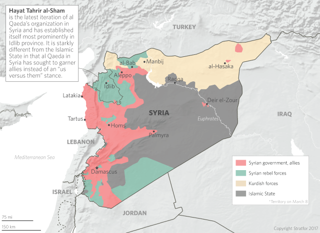 Hayat Tahrir al-Sham is the latest iteration of al Qaeda's organization in Syria and has established itself most prominently in Idlib province.