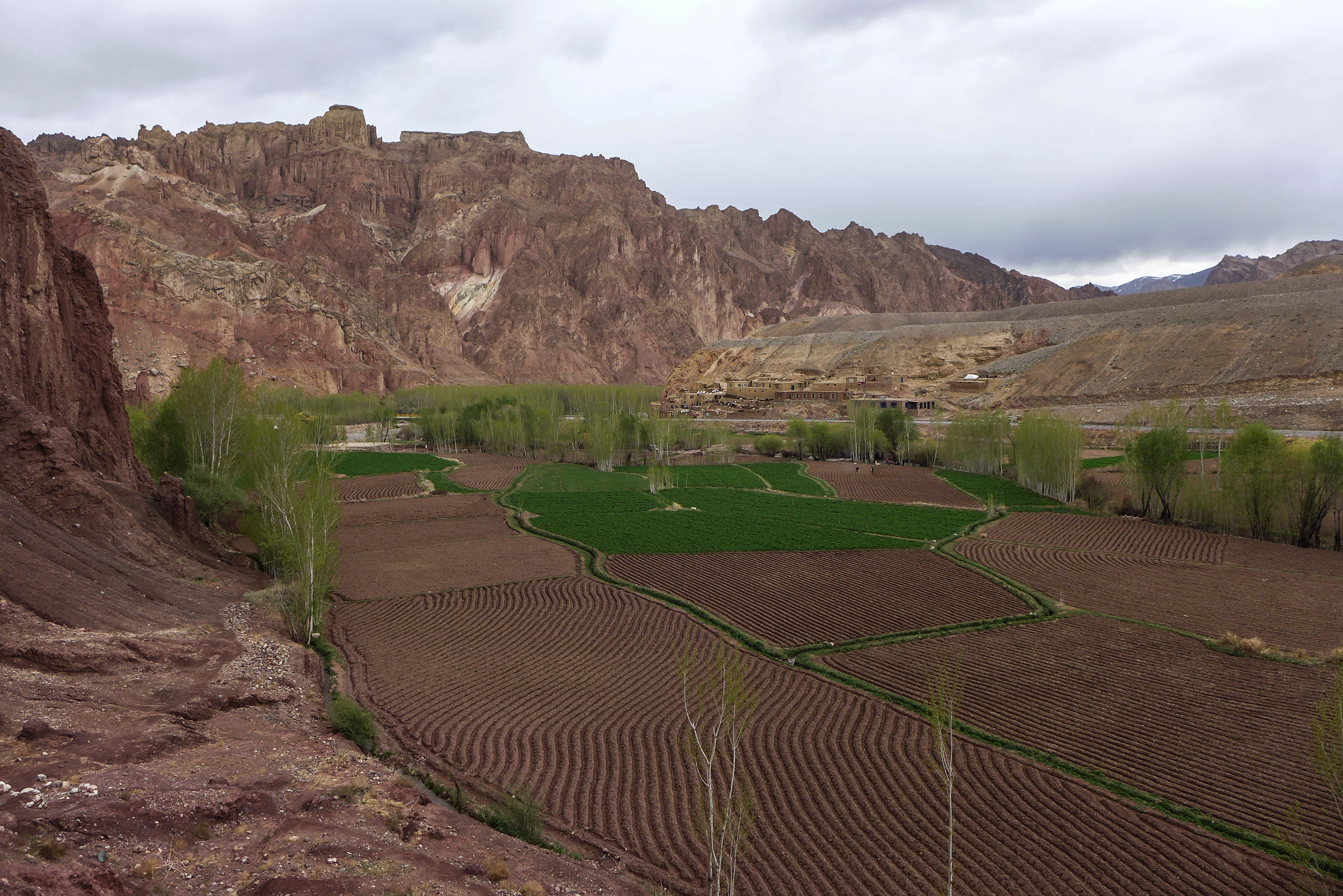 A view of the rural hinterlands that define much of Afghanistan's territory.