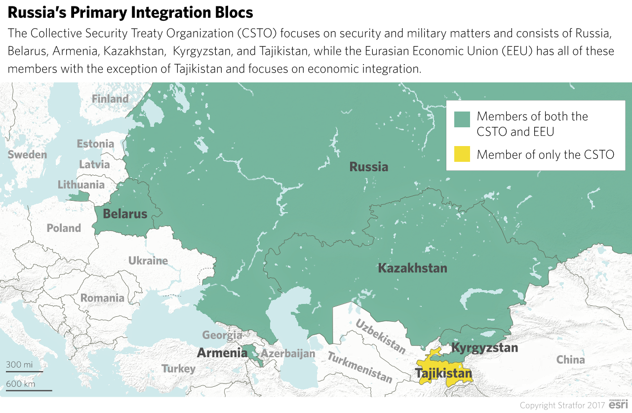 CSTO Members and EEU Members