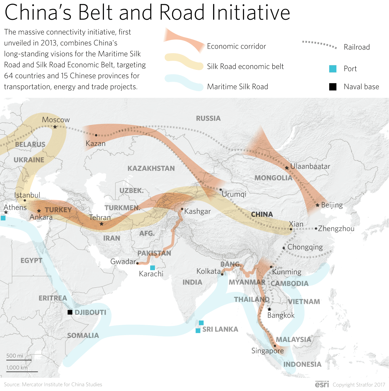 China's Belt and Road Initiatives