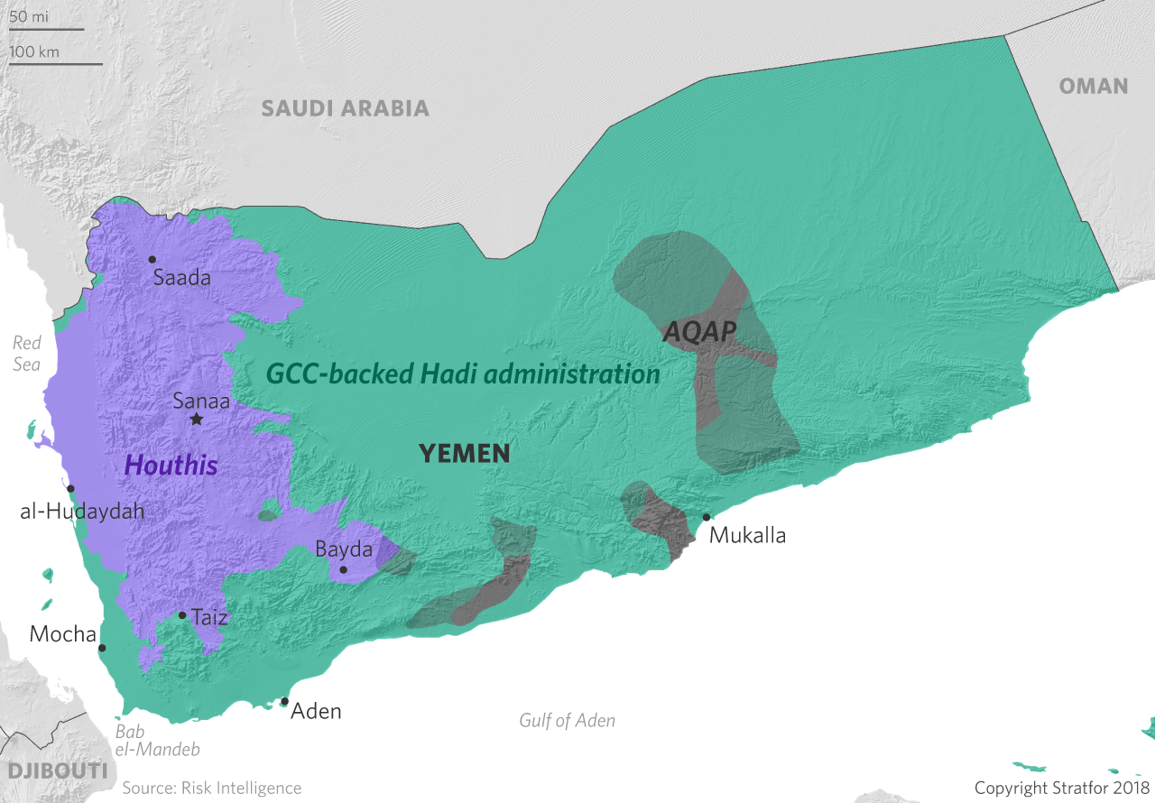 The battlefronts in Yemen have remained relatively static in the latter half of 2018