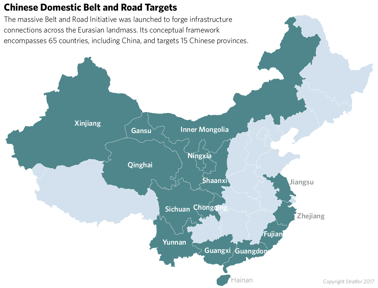 Domestic OBOR Projects in China