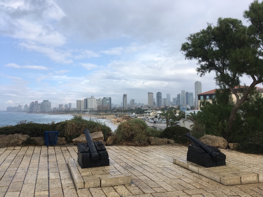 A view of Tel Aviv from Jaffa.