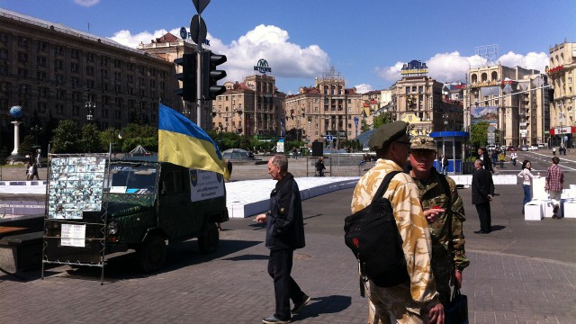 Maidan Nezalezhosti, or Independence Square, is Kiev's central square. Mass protests erupted in the square in 2004 after Viktor Yanukovich clinched a narrow victory in the presidential election. In what came to be known as the Orange Revolution, the results of the vote were declared illegitimate and Yanukovich's opponent, Viktor Yushchenko, took office.
