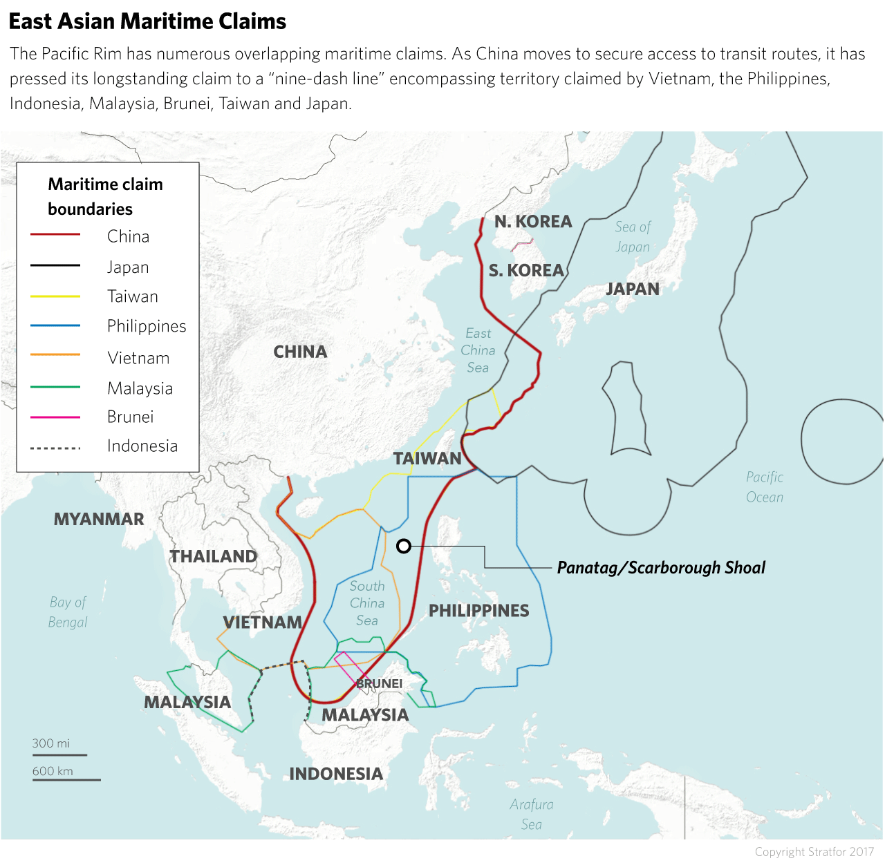 Overlapping Territorial Claims in Asia-Pacific