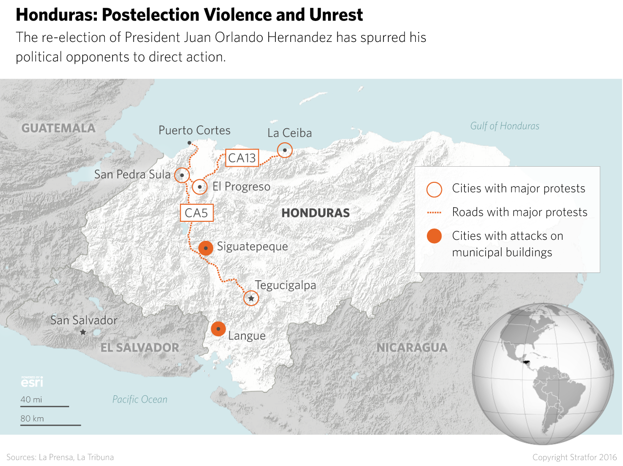 Postelection Violence and Unrest in Honduras
