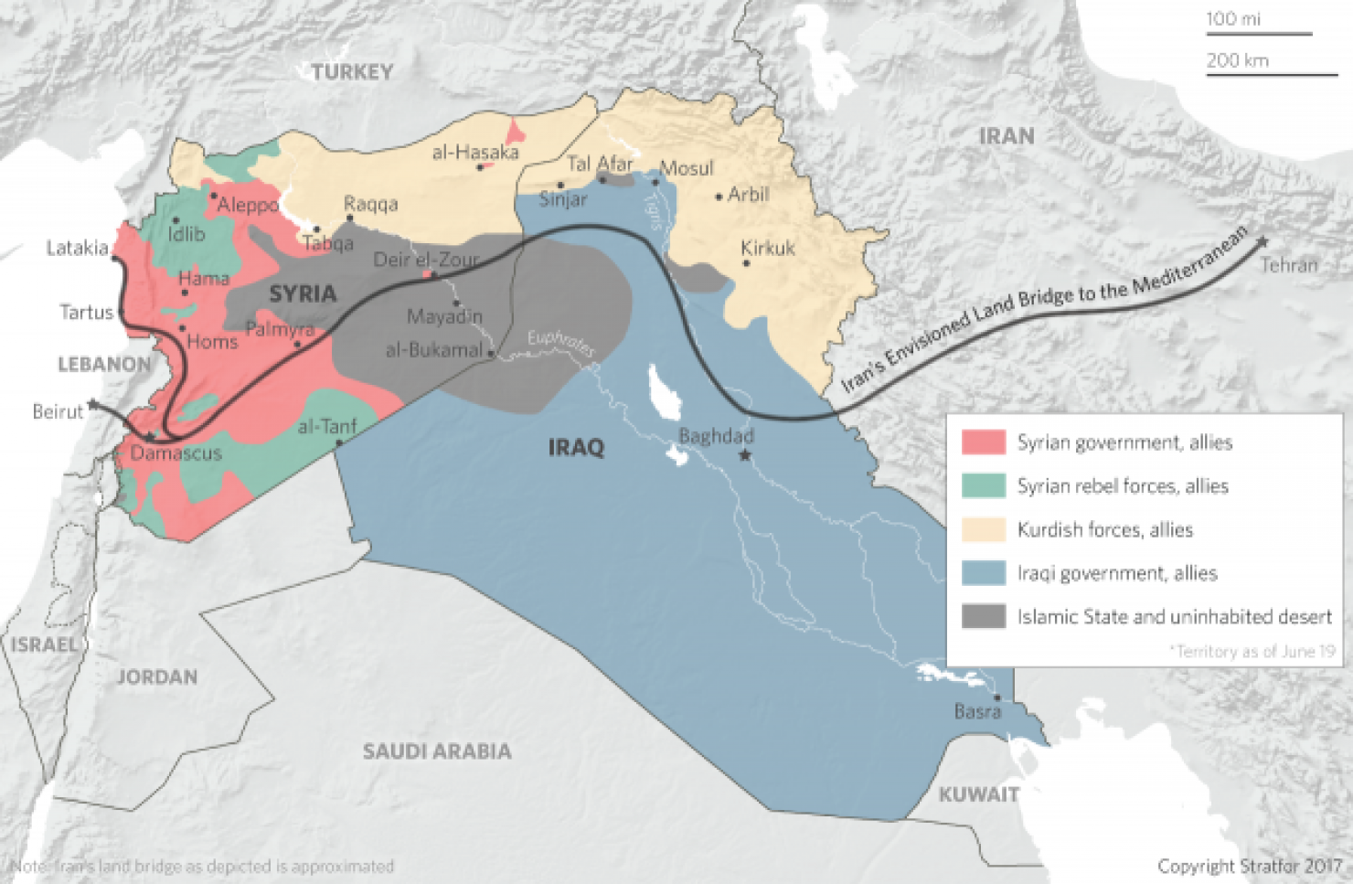 The United States has made clear that it not tolerate any attempt to interfere with the Raqqa offensive.