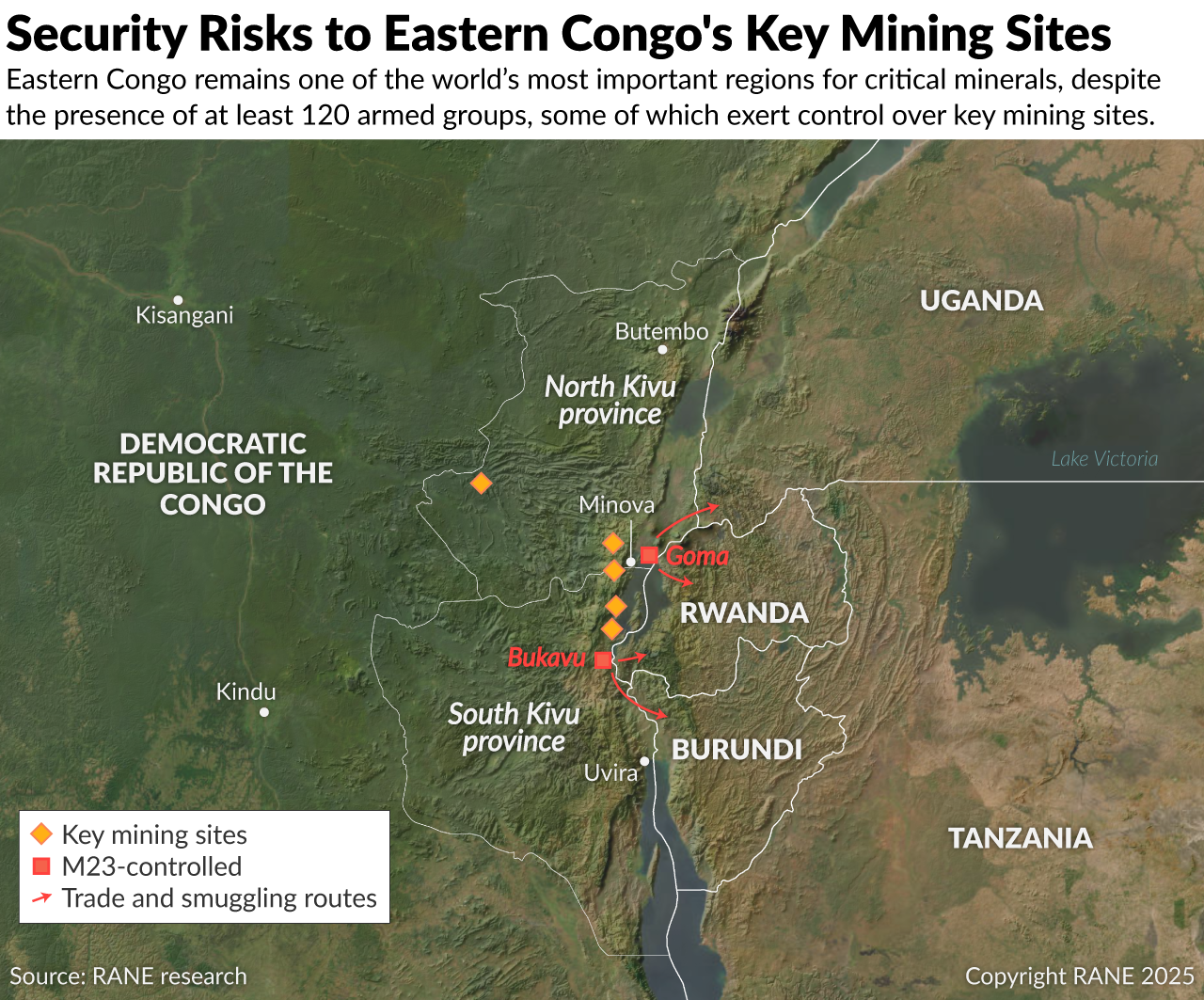 Security Risks to Eastern Congo's Key Mining Sites