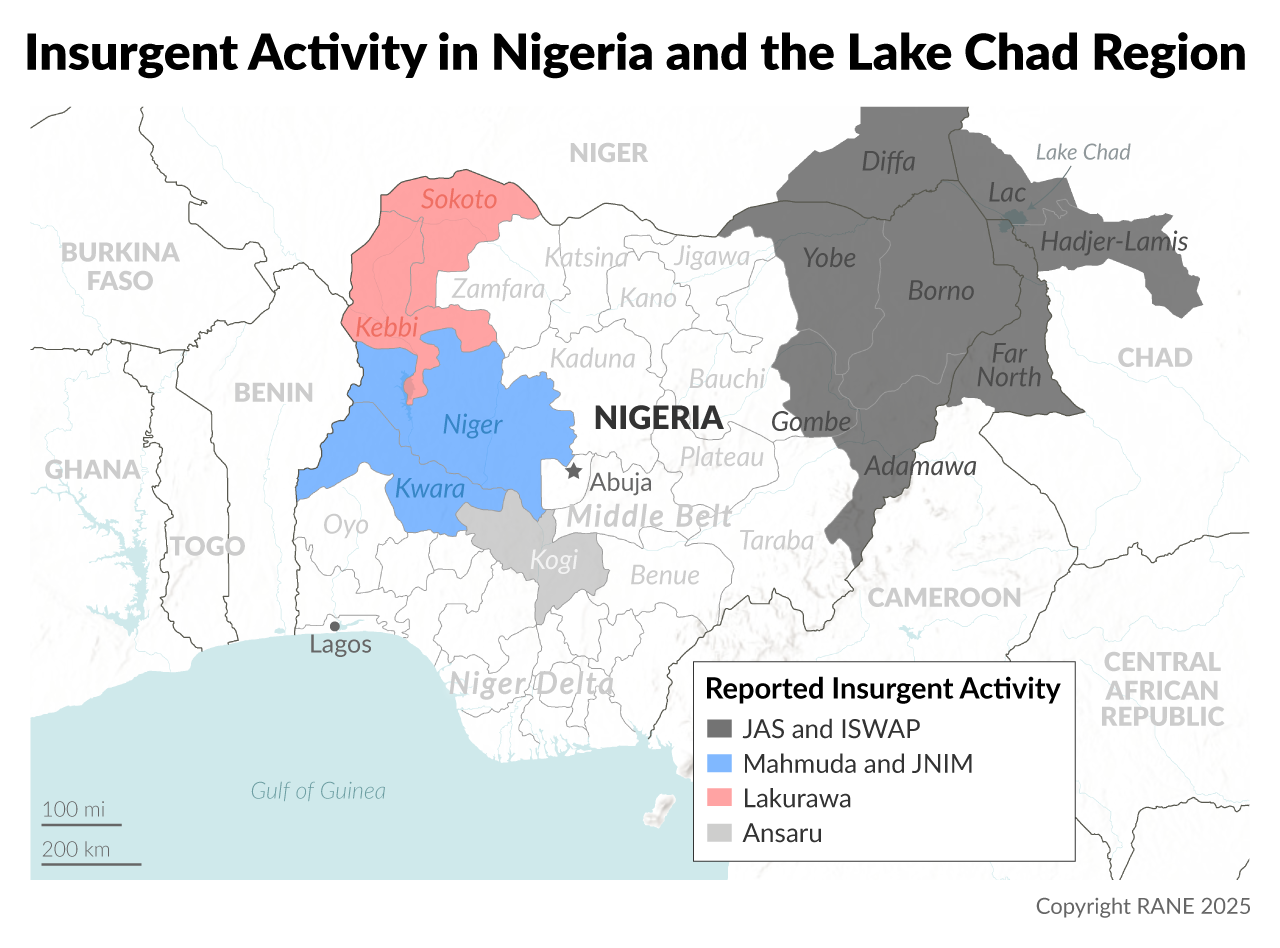 Insurgent Activity in Nigeria and the Lake Chad Region