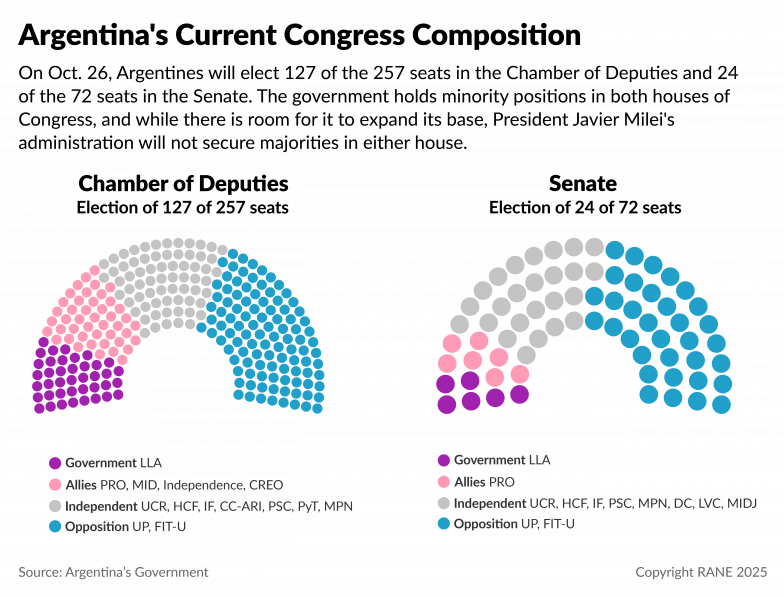 Argentina congress display