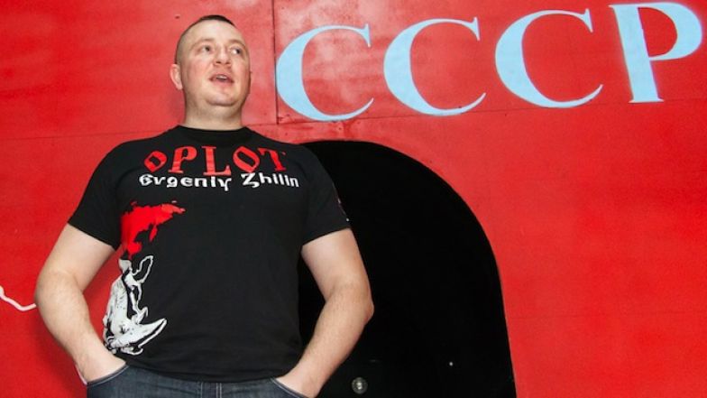 Leader of the Oplot fight club, Yevgeny Zhilin