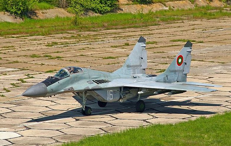 A Bulgarian MiG-29