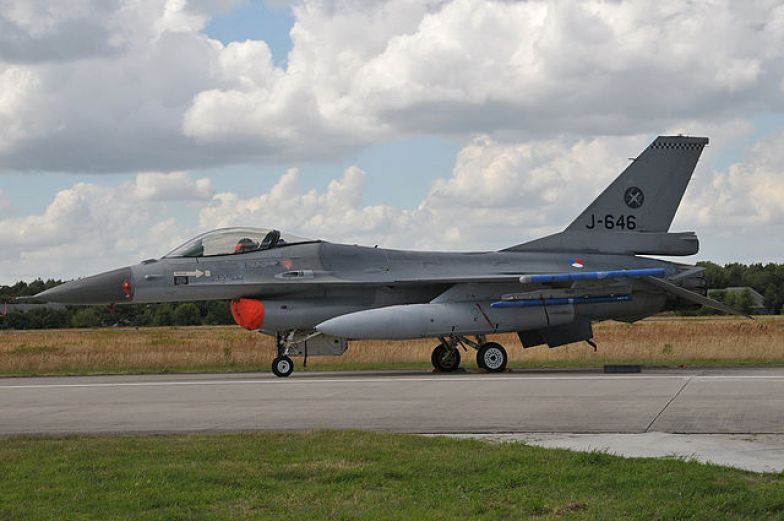 A Netherlands F-16AM Fighting Falcon