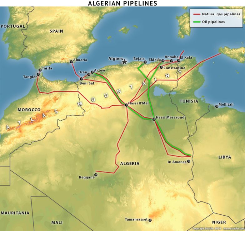 Algeria's Pipelines