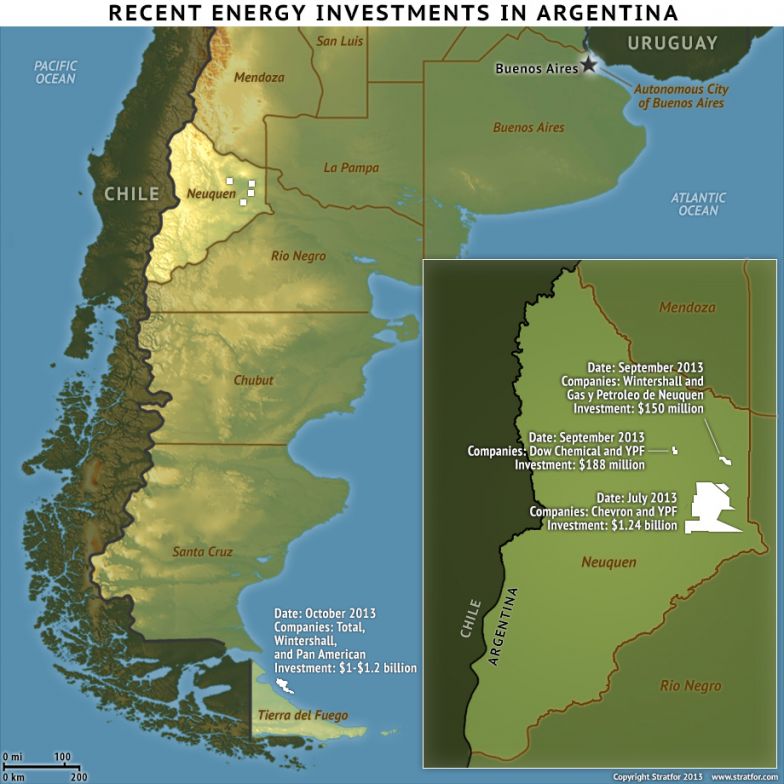 Recent Energy Investments In Argentina