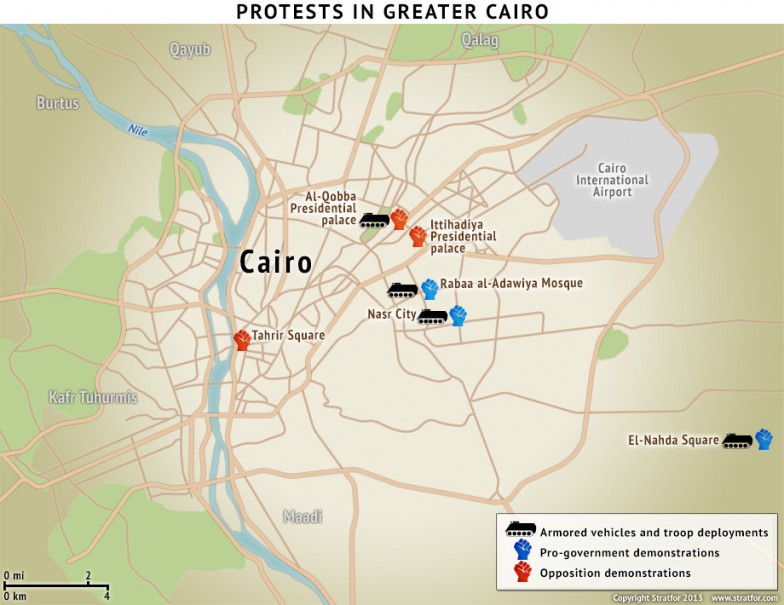 Protests in Greater Cairo