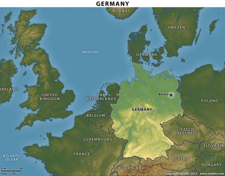 Map of Germany