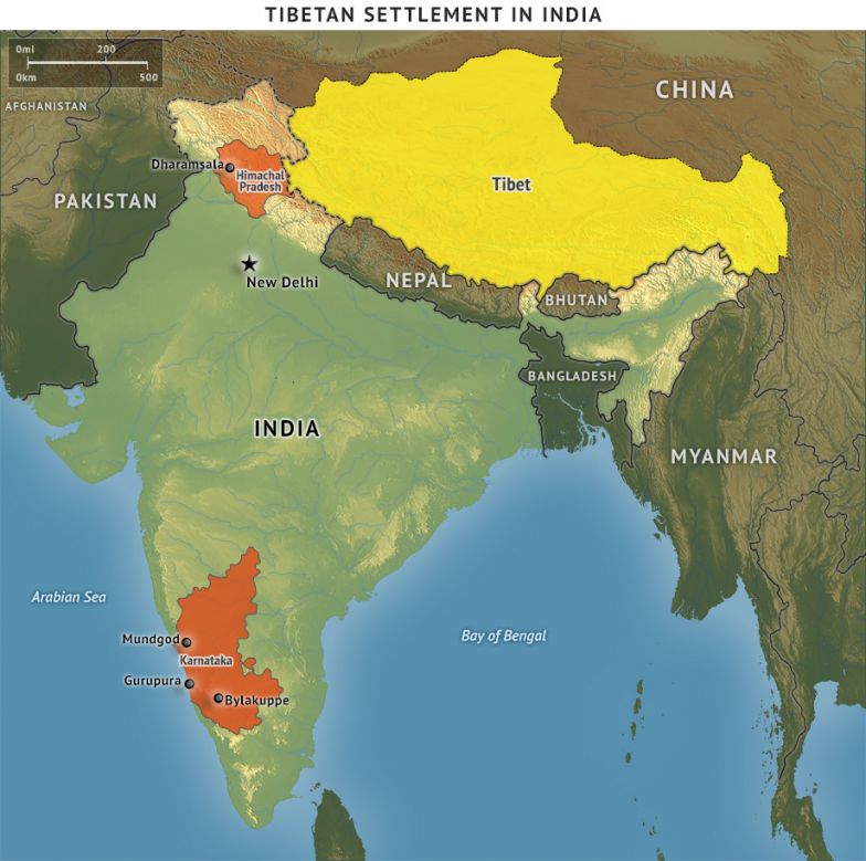 Tibetan Settlement in India
