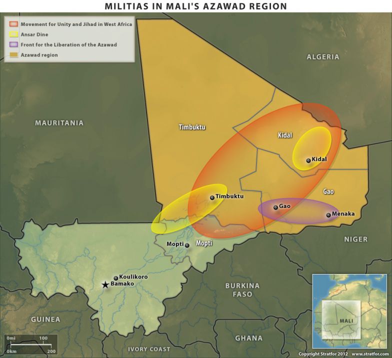 Militias in Mali's Azawad Region