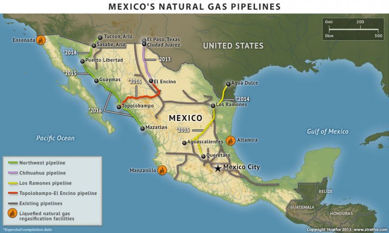 Mexico's Natural Gas Pipelines
