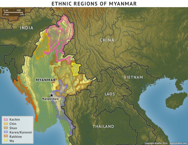 Ethnic Regions of Myanmar Ethnic Regions of Myanmar