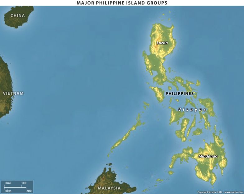 Major Philippine Island Groups