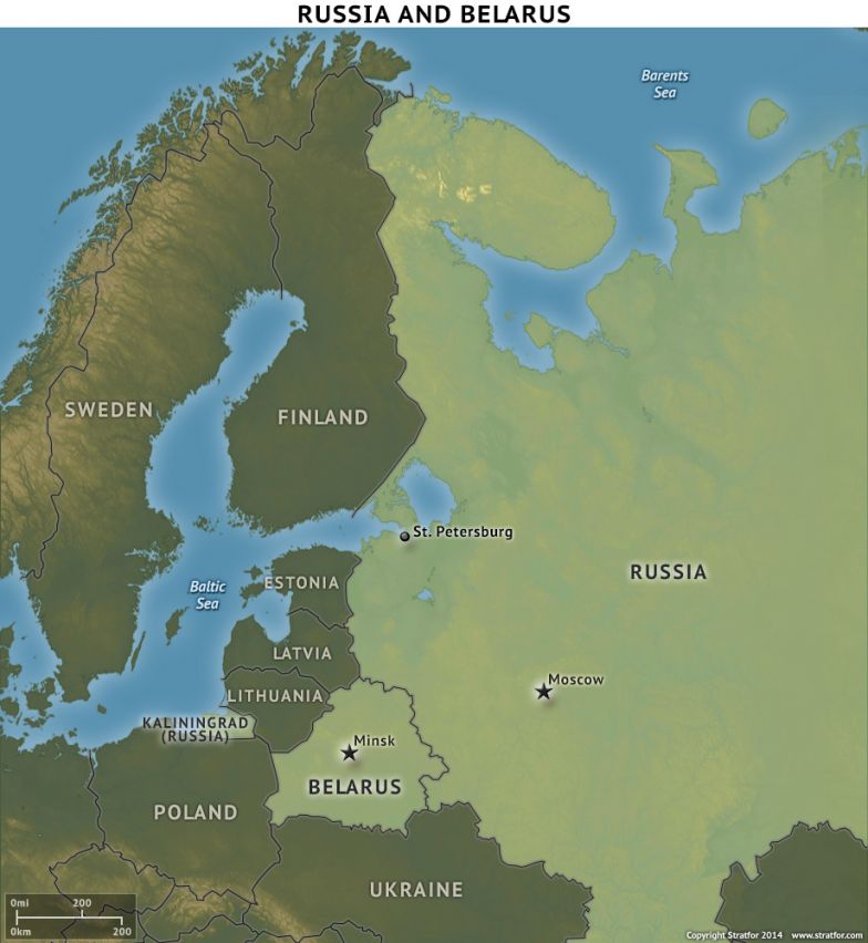 Russia and Belarus