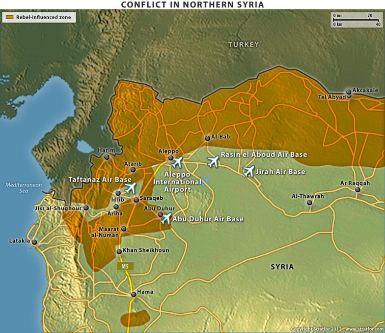 Recent Rebel Gains in Syria